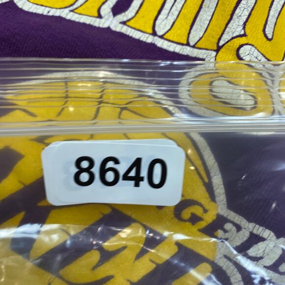 Vintage 90s Los Angeles Lakers Crewneck Pullover Sweatshirt Women's XL - Picture 11 of 11